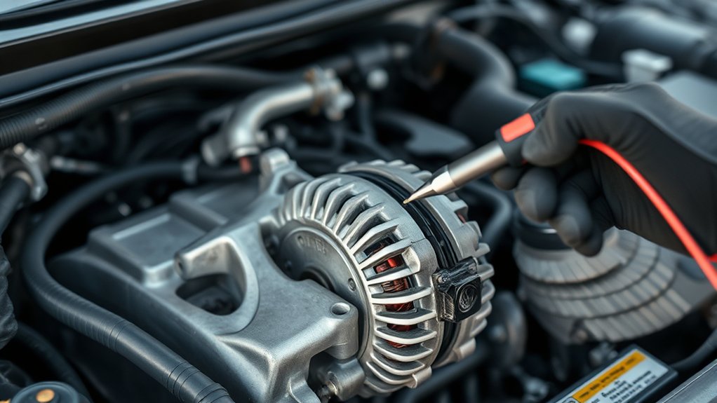 Toyota Camry alternator and charging system inspection
