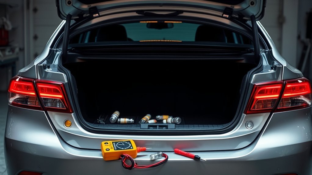 toyota camry brake light issues