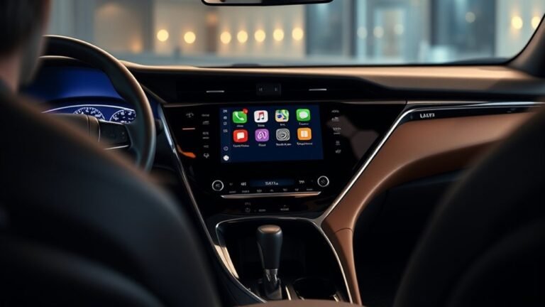 toyota camry carplay features