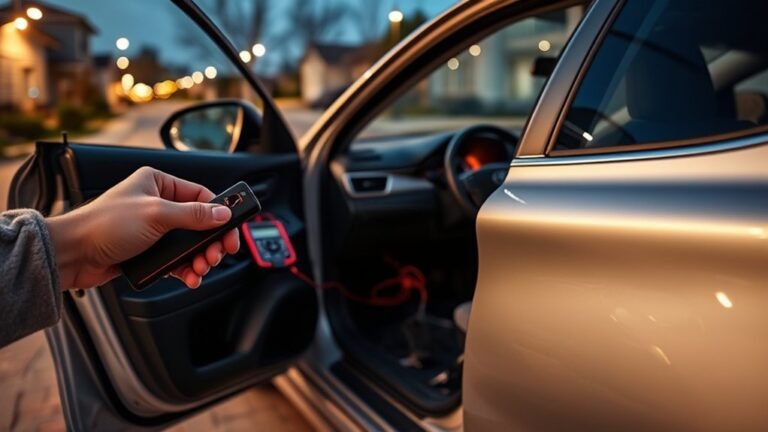 toyota camry door lock issues