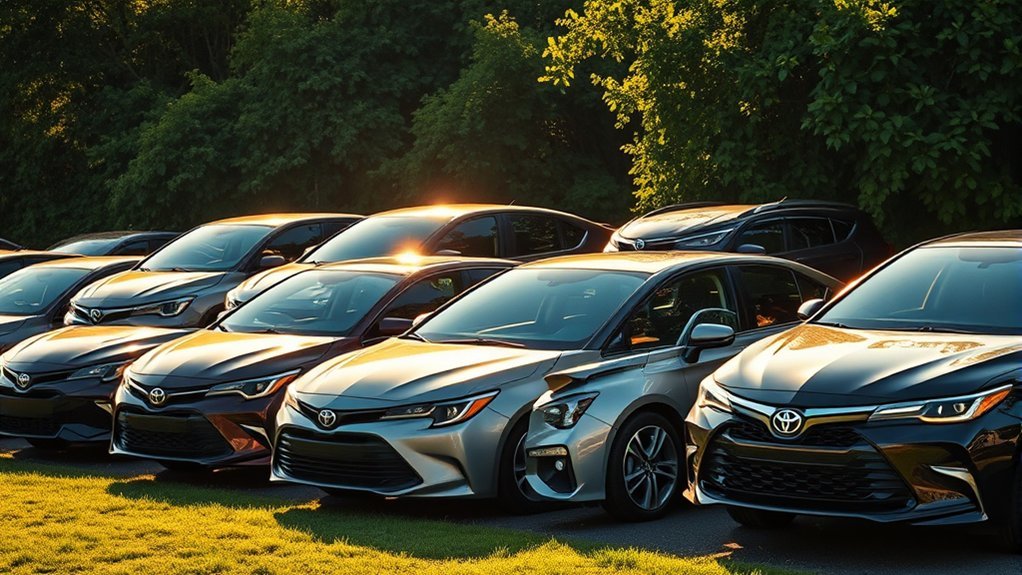 toyota camry generation overview
