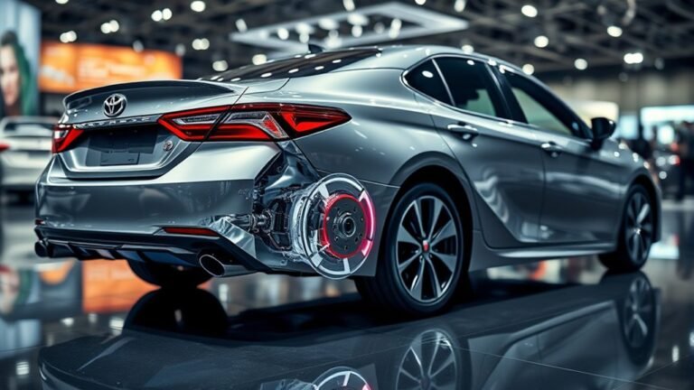 toyota camry hybrid braking