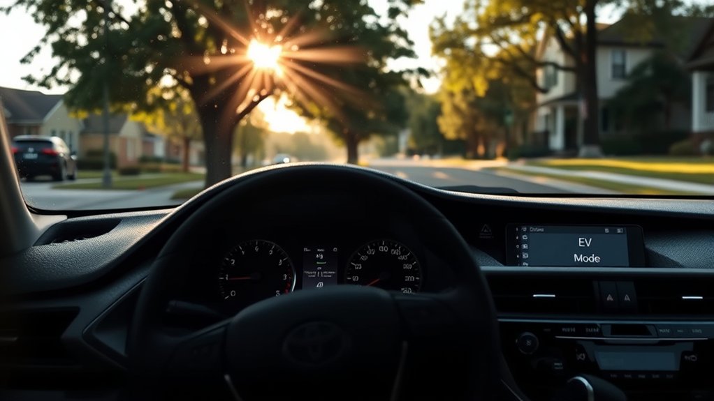 toyota camry hybrid ev activation