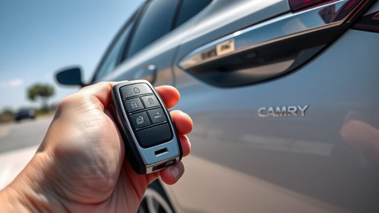 toyota camry key functionality