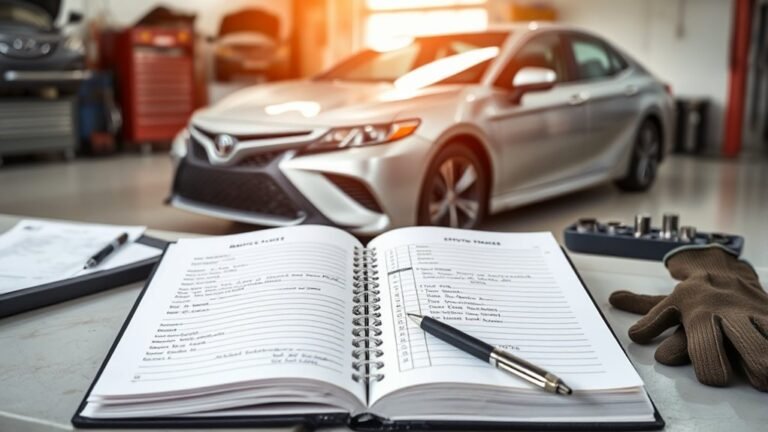 toyota camry maintenance guide