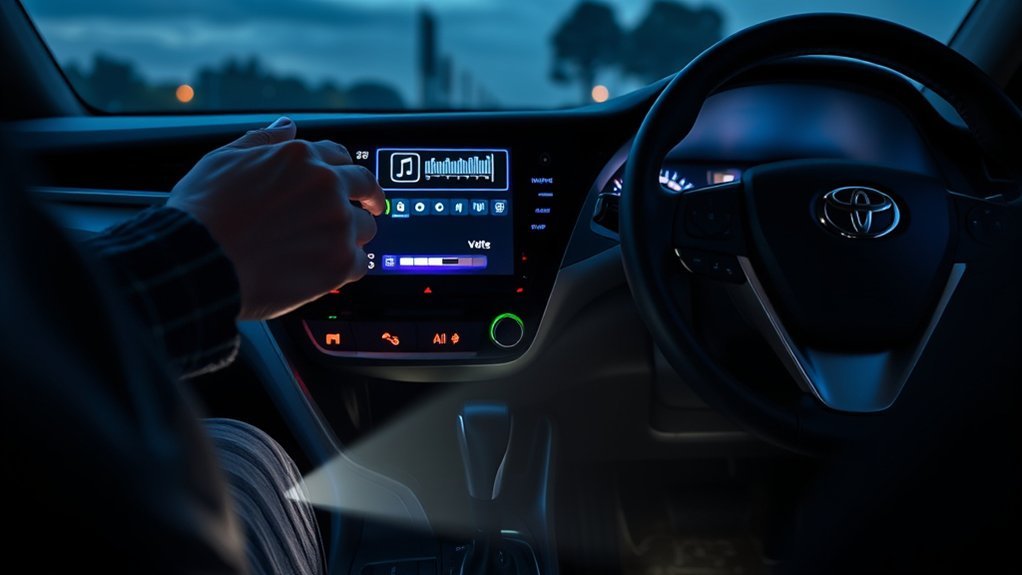 Toyota Camry radio no-sound troubleshooting steps