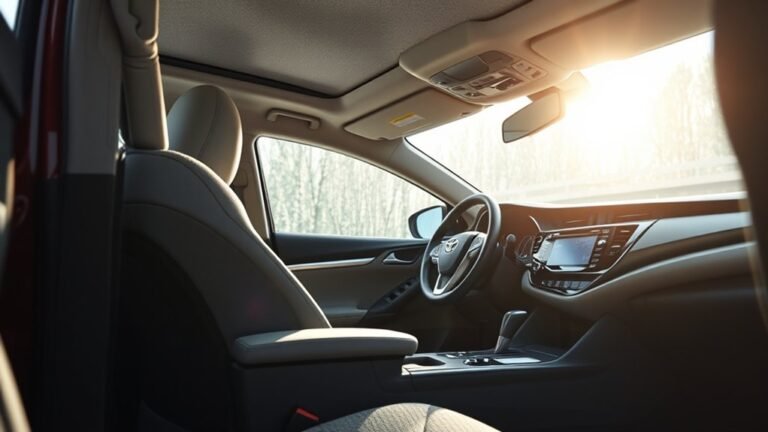 toyota camry sound insulation