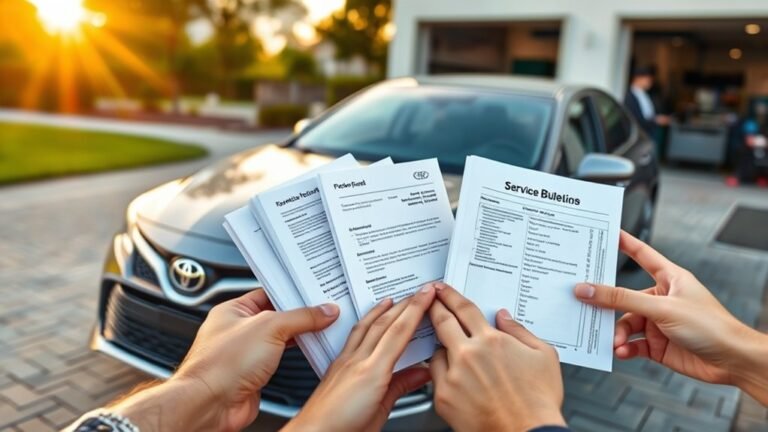toyota camry technical service bulletin
