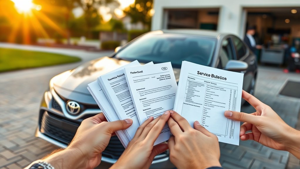 toyota camry technical service bulletin