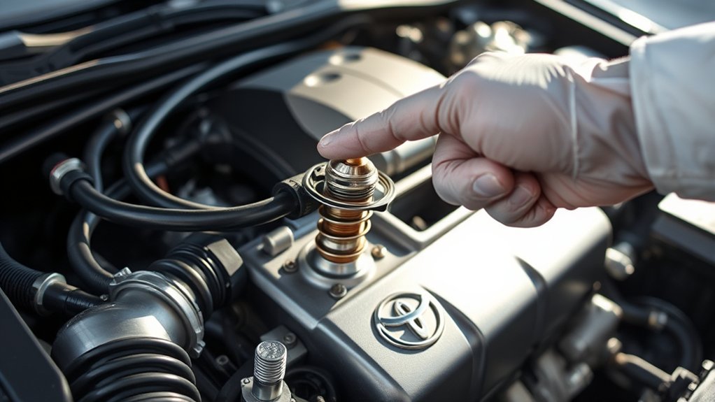 toyota camry thermostat overview