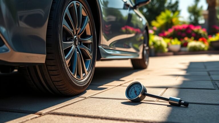 toyota camry tire pressure guide