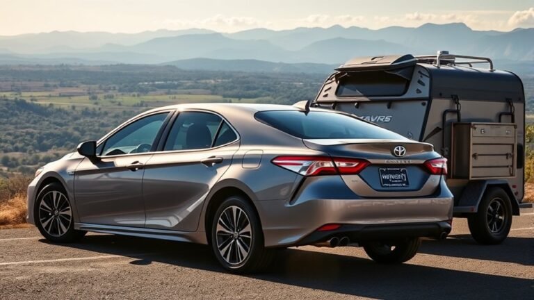 toyota camry towing limits