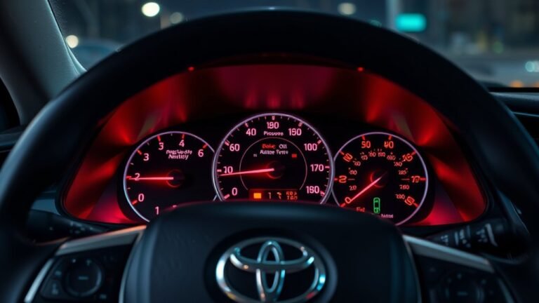 toyota camry warning lights guide