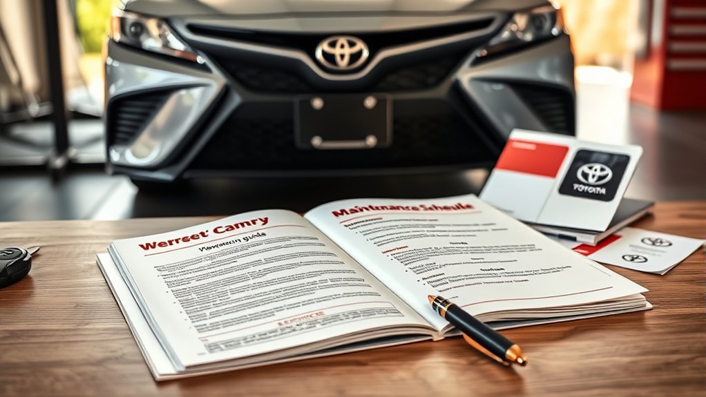 toyota camry warranty coverage