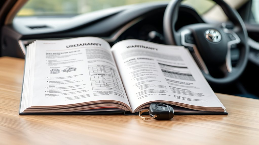 toyota camry warranty details