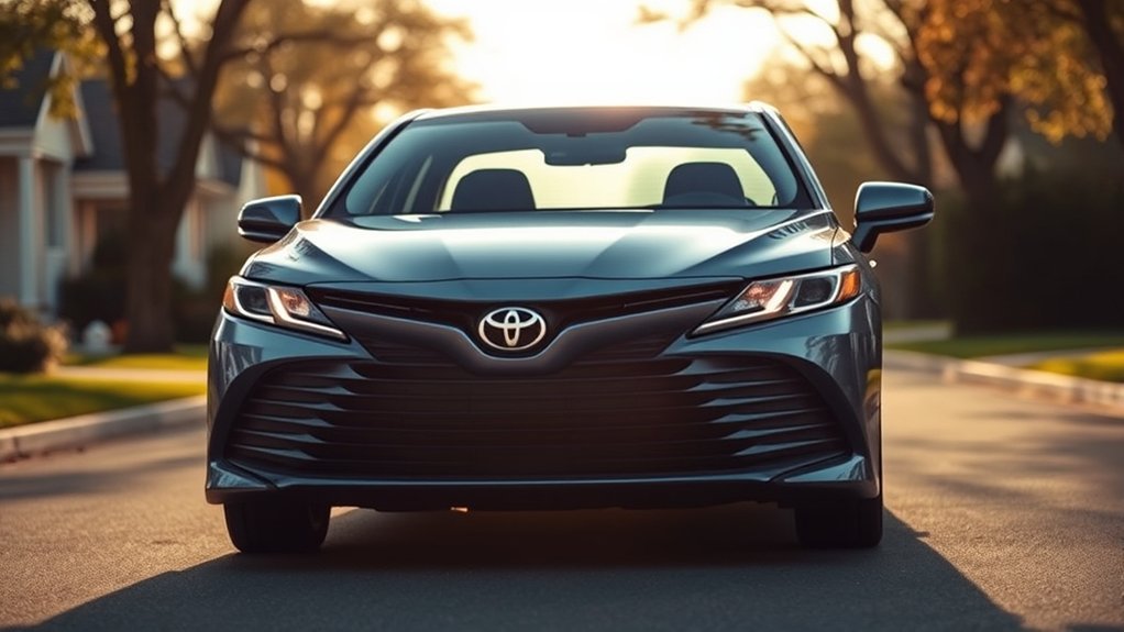 Toyota Safety Sense features in a Toyota Camry