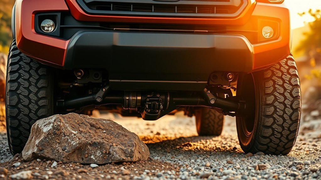 Toyota Tacoma part-time and full-time 4WD systems