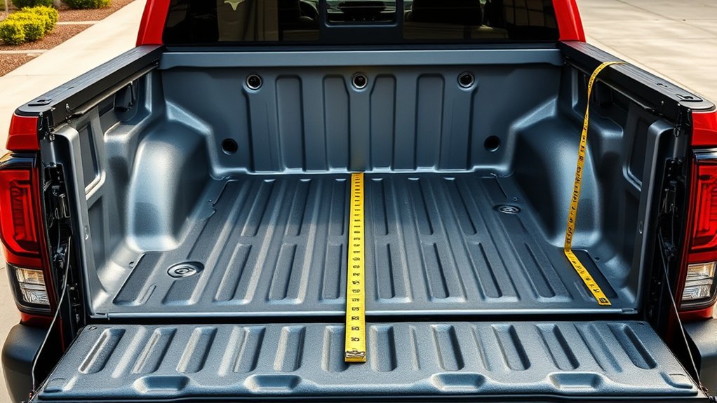 toyota tacoma bed measurements