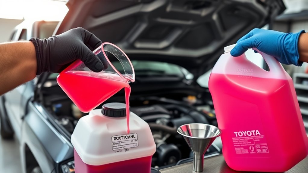 toyota tacoma coolant capacity