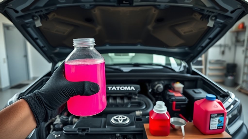 toyota tacoma coolant replacement
