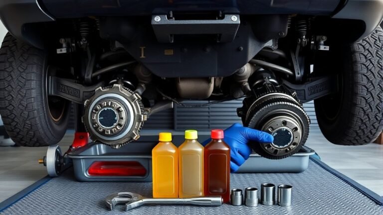 toyota tacoma differential fluids