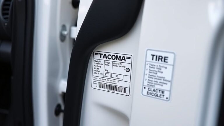 toyota tacoma door stickers