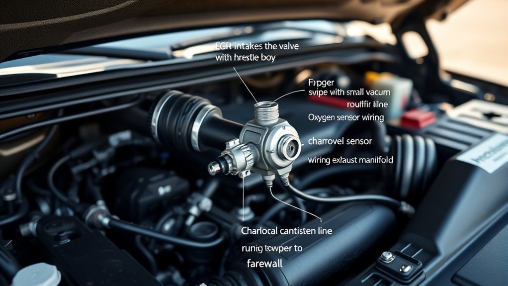 toyota tacoma emissions components breakdown