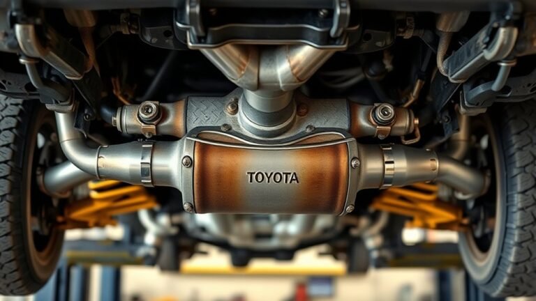 toyota tacoma exhaust component