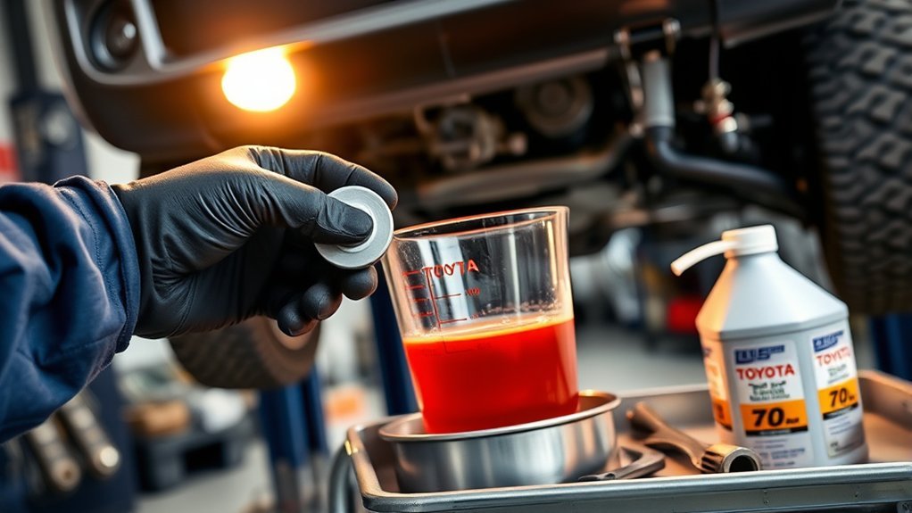 toyota tacoma fluid maintenance