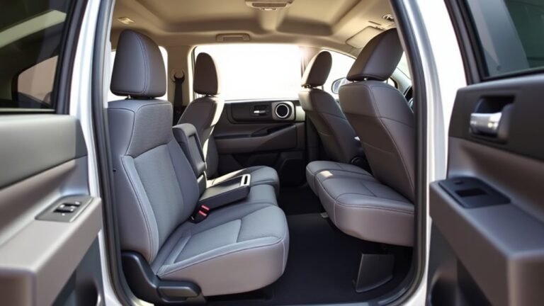 toyota tacoma interior space