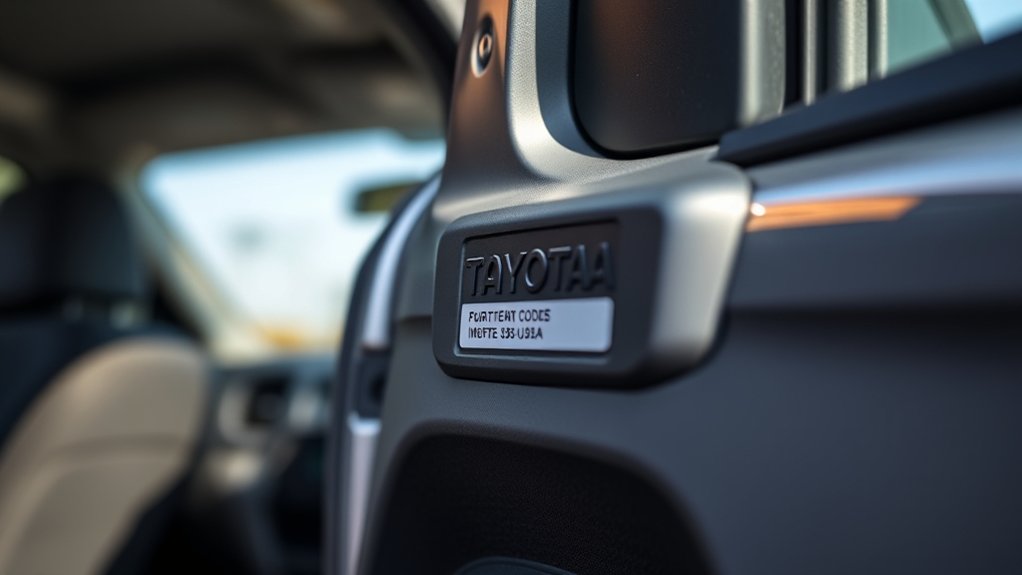 toyota tacoma paint codes