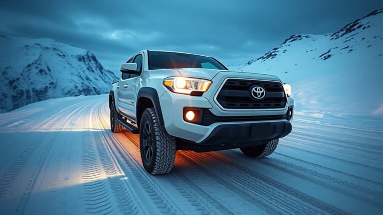 toyota tacoma snow traction