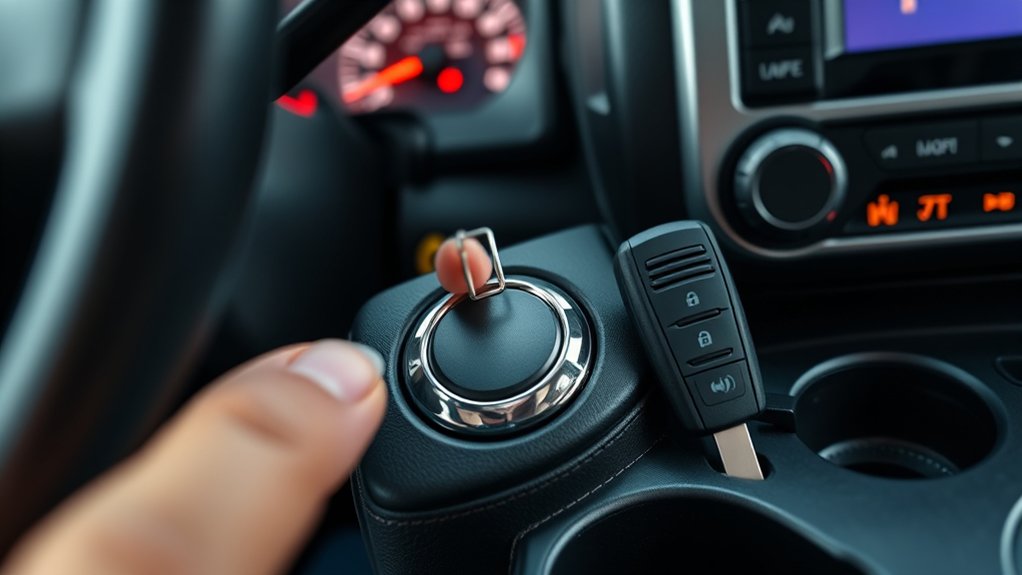 toyota tacoma starting mechanism