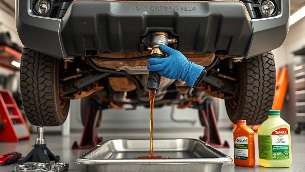 toyota tacoma transmission fluid