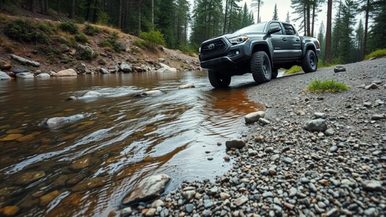 toyota tacoma water safety