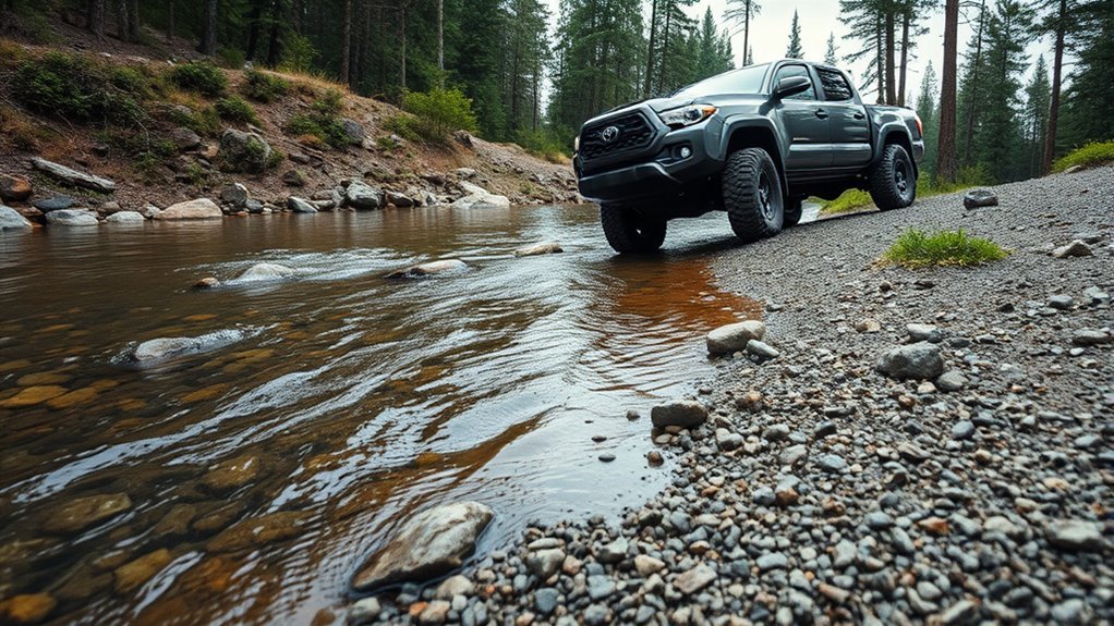 toyota tacoma water safety
