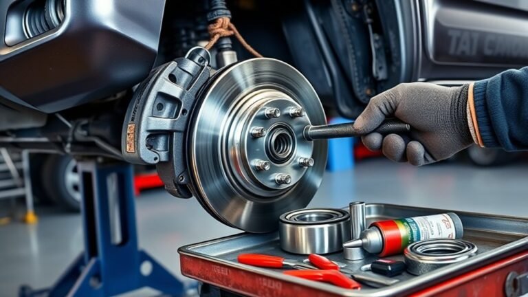 toyota tacoma wheel bearing replacement