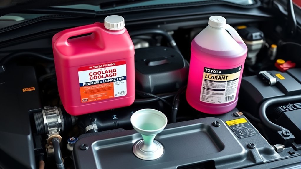 toyota tundra coolant guide