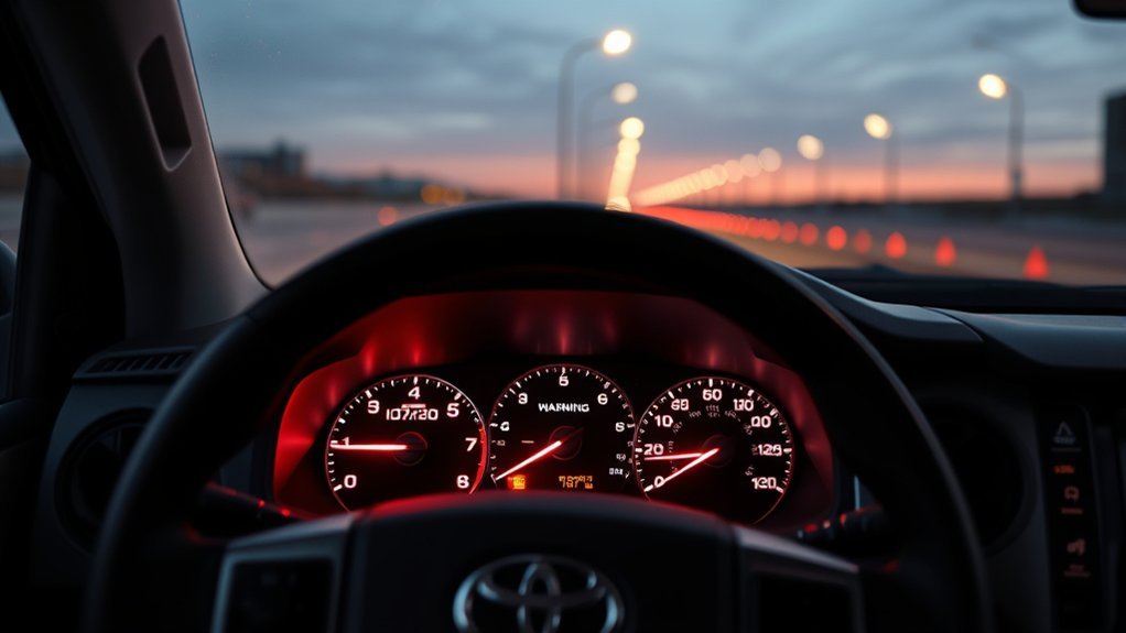 toyota tundra engine warning