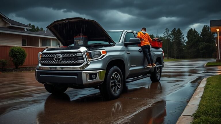 toyota tundra flood preparation