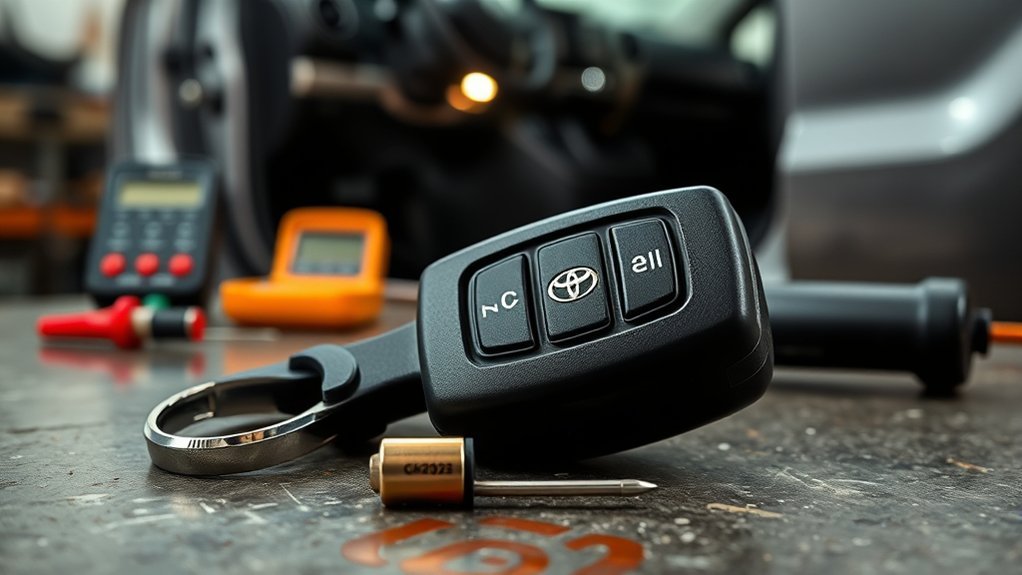 toyota tundra key fob issues