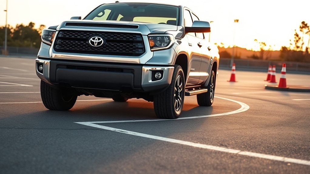 toyota tundra turning radius