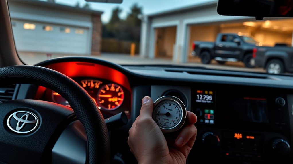 Toyota Tundra TPMS initialization and reset procedure