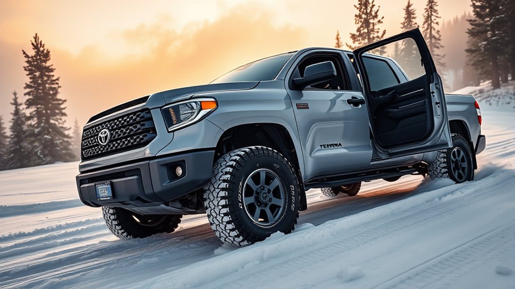 Toyota Tundra traction control and Vehicle Stability Control dashboard indicators