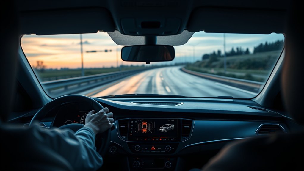 Traction control on and off guidance for normal roads and deep snow