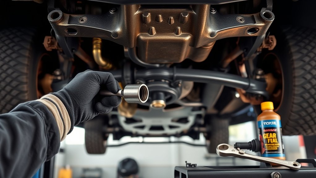 transfer case fluid change