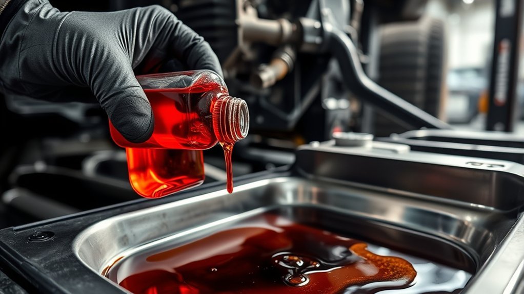 Toyota Tundra transmission fluid maintenance and inspection