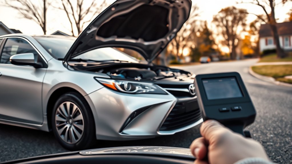 Toyota Camry transmission diagnosis for delayed or jerky acceleration