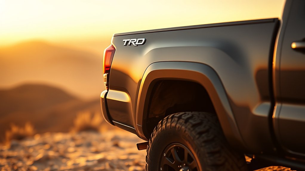 Toyota Tacoma TRD suspension and off-road performance upgrades