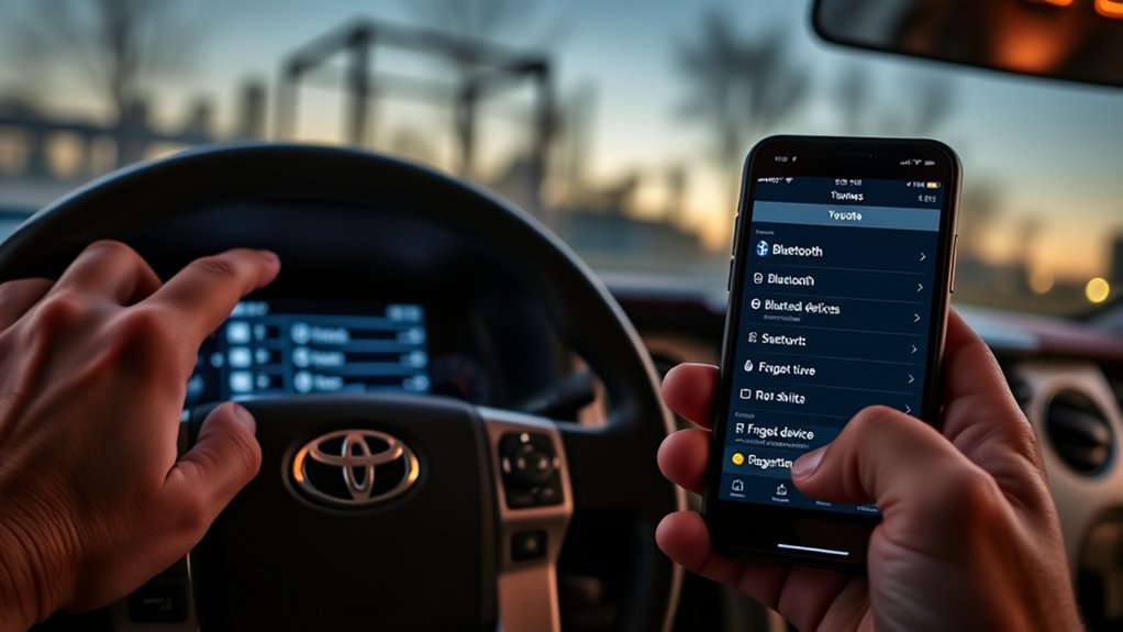 Troubleshooting Toyota Tundra Bluetooth connection problems